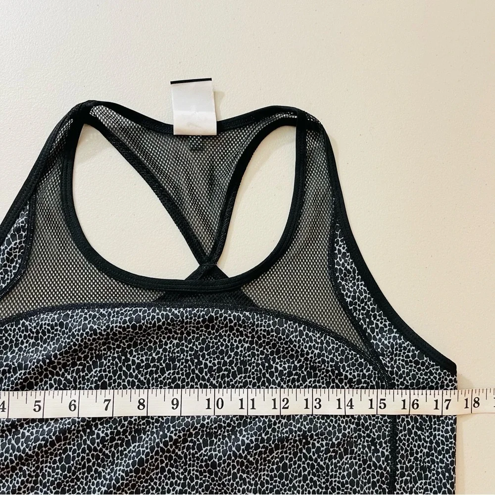 Nike Dri-Fit Active Tank Top Small Black/White
